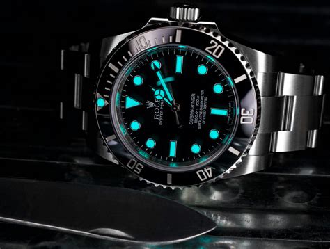 rolex 116000 lume|Rolex chromalight review.